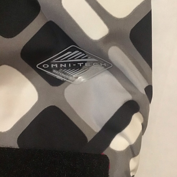 Columbia Omni-Tech Girls Jacket size 10/12 Multicolor - Picture 13 of 16